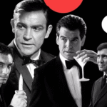James Bond across years