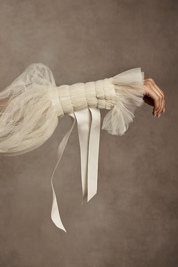 Bridal Sleeve Design Lace and Ribbons Catalogue
