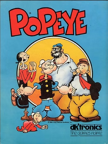 POPEYE COMIC POSTER