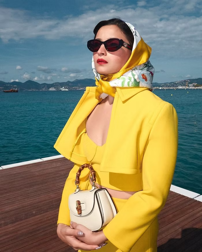 Alia Bhatt in Gucci campaign