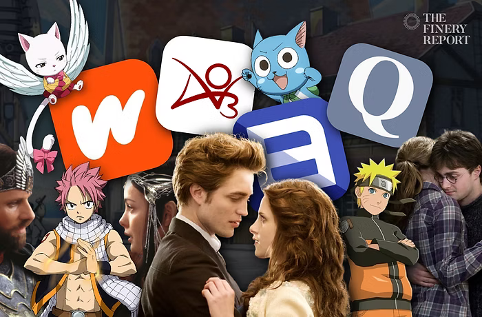 Bella and Edward, Harry and hermoine, naruto, natzu