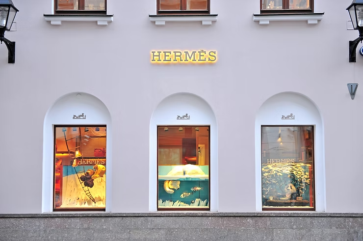 Hermes store front