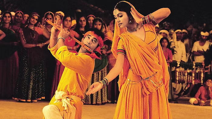 Aamir khan and Gracy Singh movie lagaan
