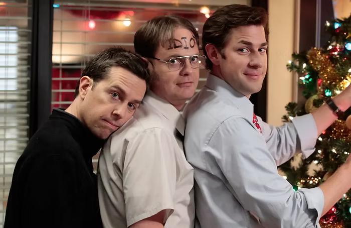 Andy Bernard, Dwight Schrute, Jim Halpert