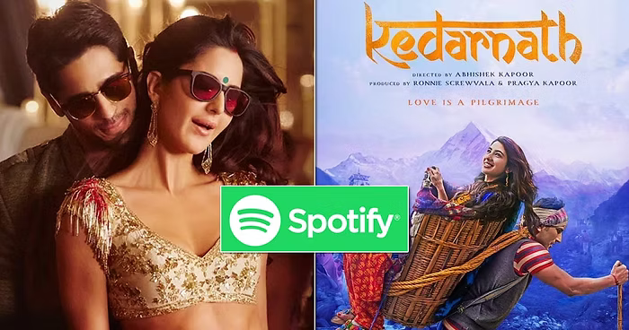 Kala chashma song and kedarnath movie poster