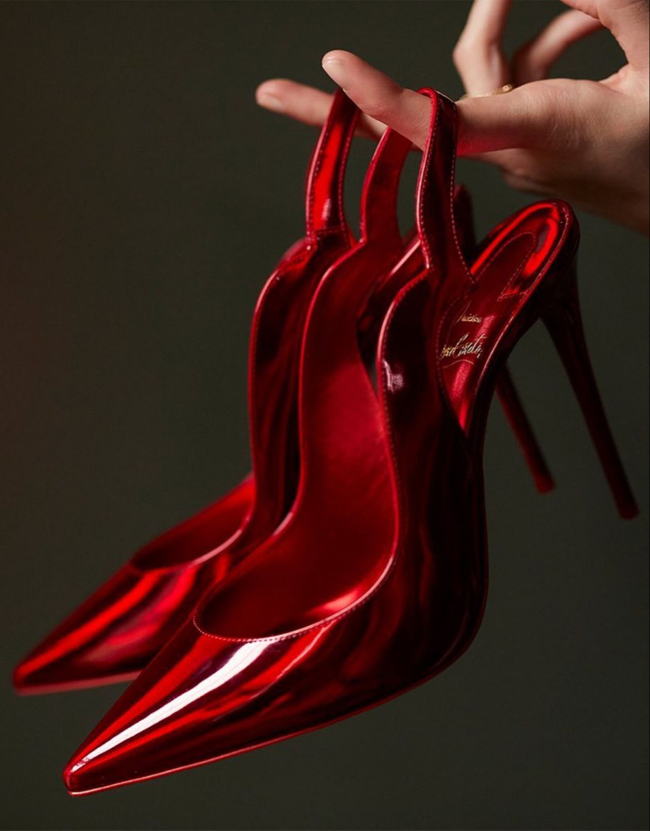 Chrisitan Louboutin Paris Heels Red