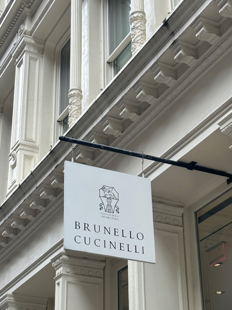 Brunello Cucinelli Storefront