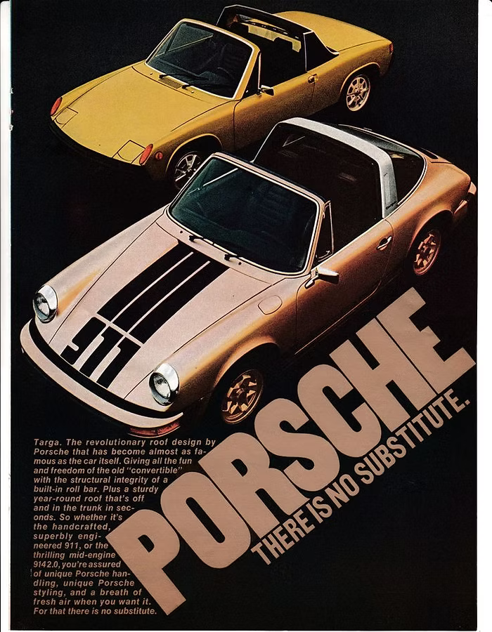 porsche there is no substitute