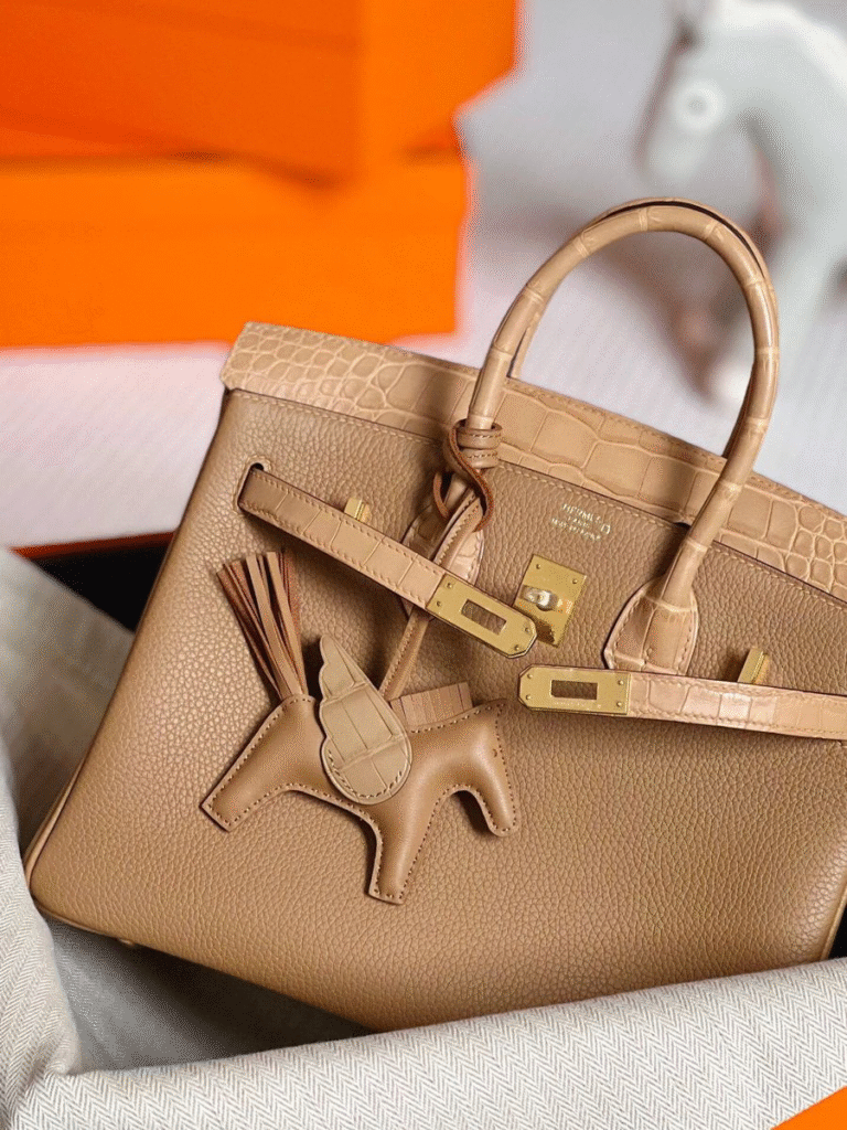 Beige Birkin Bag