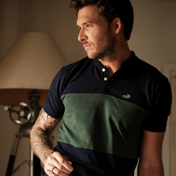 Crocodile mens polo t-shirt