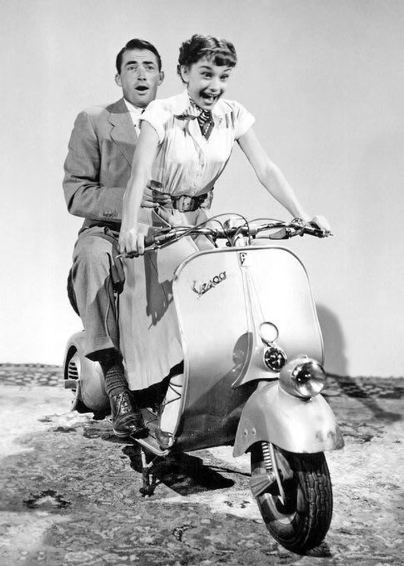 a roman holiday movie poster