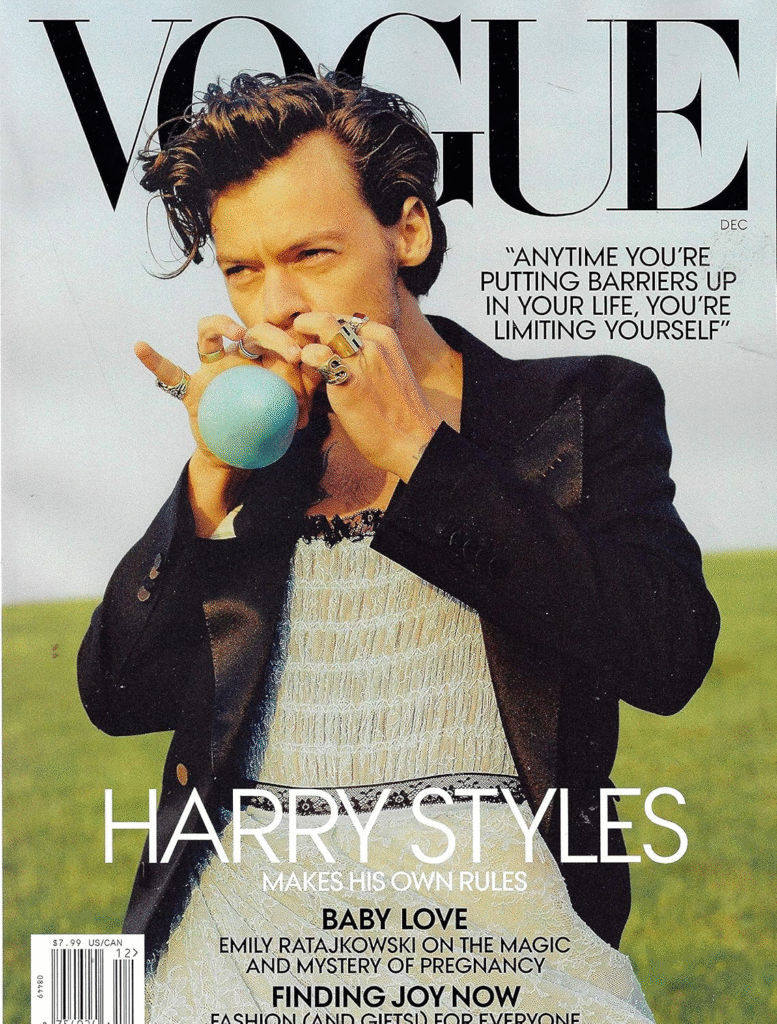 Harry Styles 2020 vogue cover