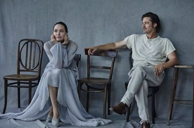 Angelina Jolie and Brad Pitt