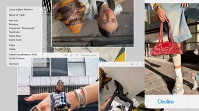 Influencer recording sponsored content with smartphone - disclosure requirements