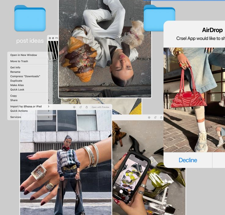 Influencer recording sponsored content with smartphone - disclosure requirements
